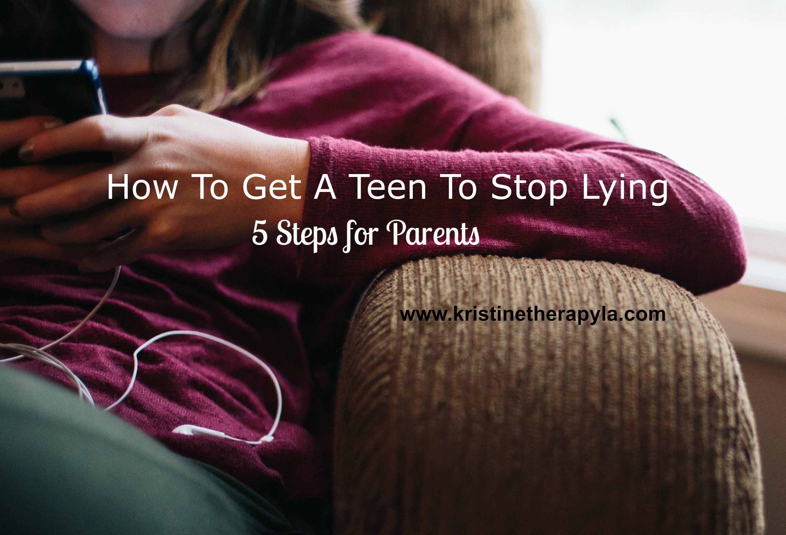 teen to stop lying
