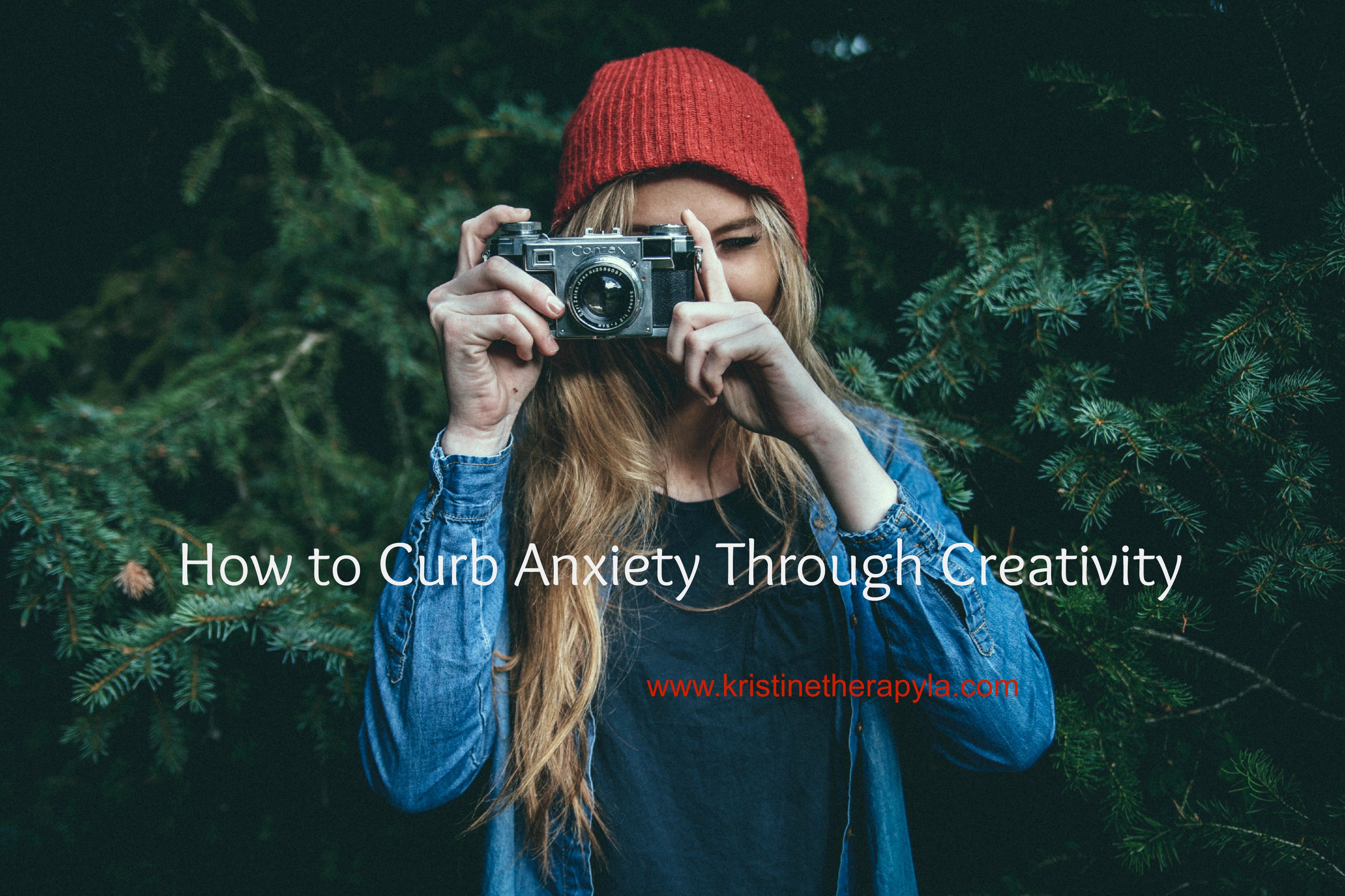 curb anxiety through creativity